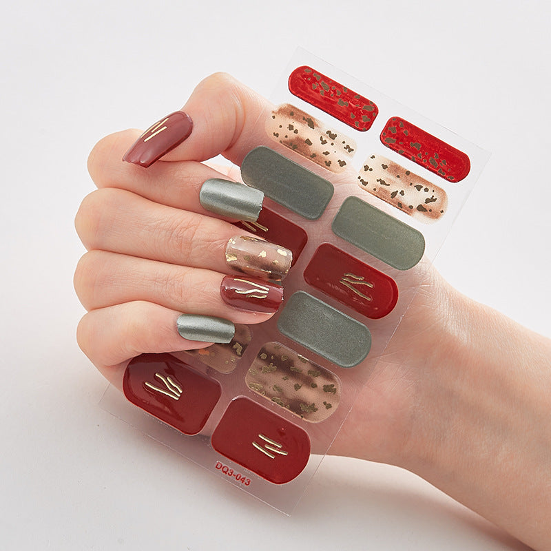 Butterfly Laser Nail Stickers for Chic Nail Styling-2