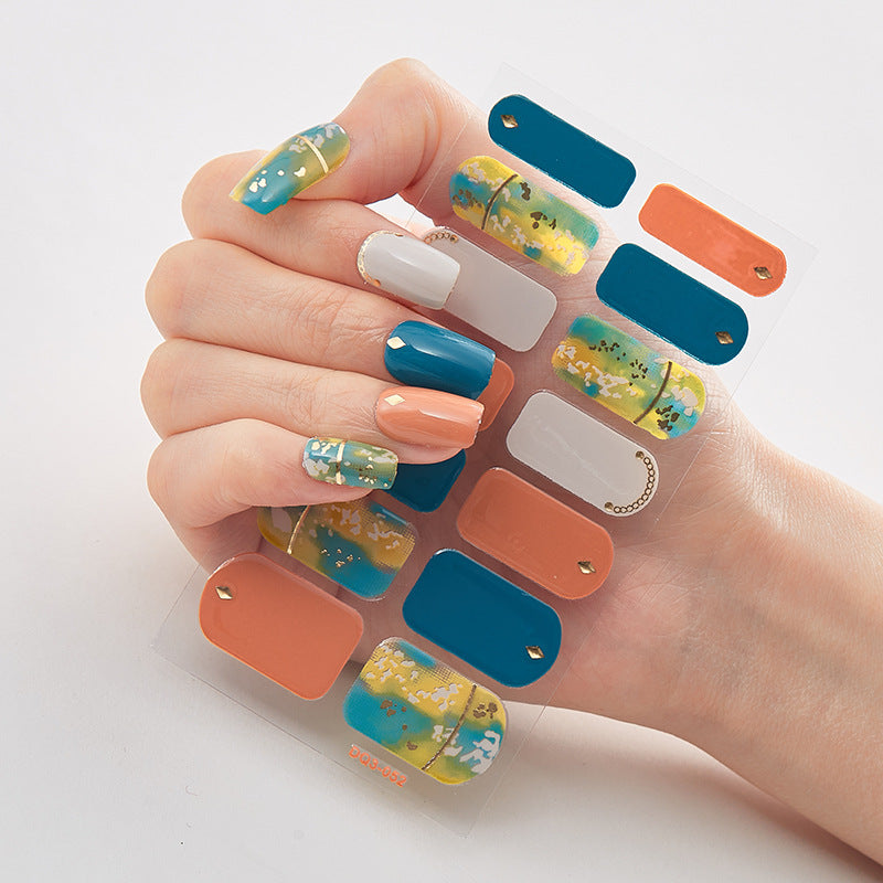 Butterfly Laser Nail Stickers for Chic Nail Styling-11