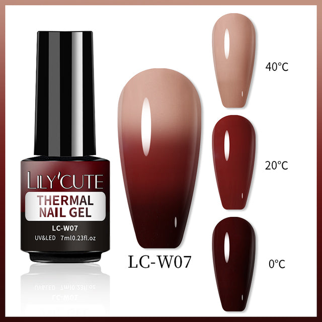 Color Changing Thermal Gel Nail Polish-7