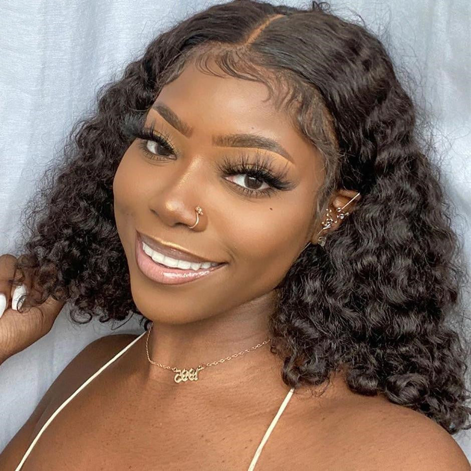 Exotic African Small Curly Hair Wig-2