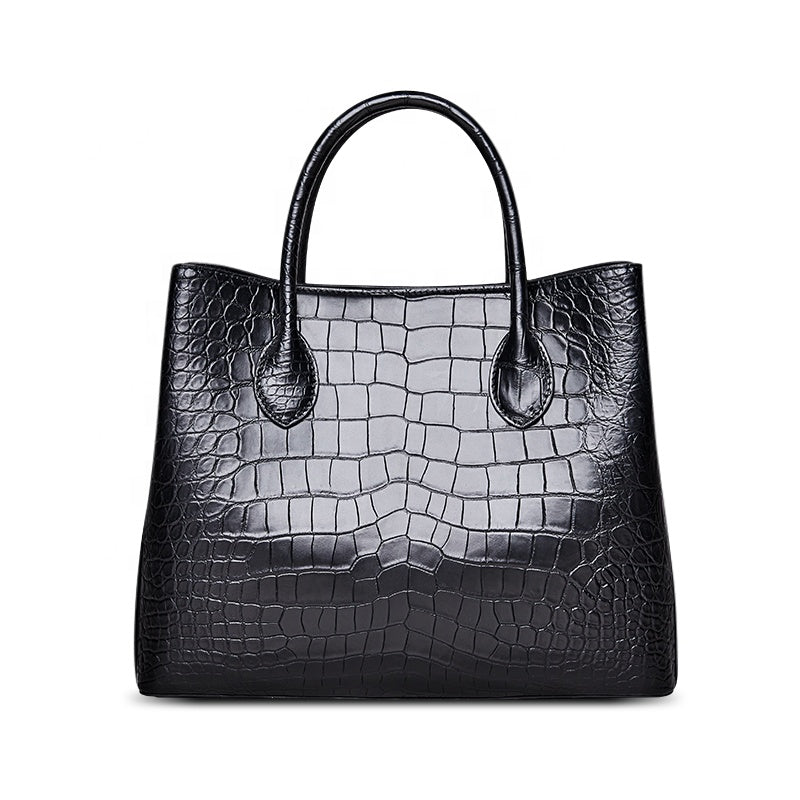 DON JOHN Crocodile Luxurious Handbags Women's