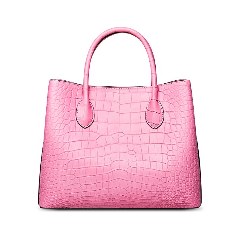 DON JOHN Crocodile Luxurious Handbags Women's