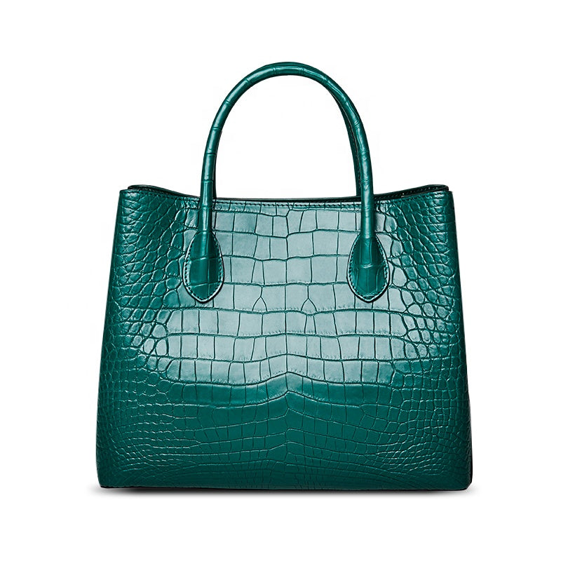 DON JOHN Crocodile Luxurious Handbags Women's