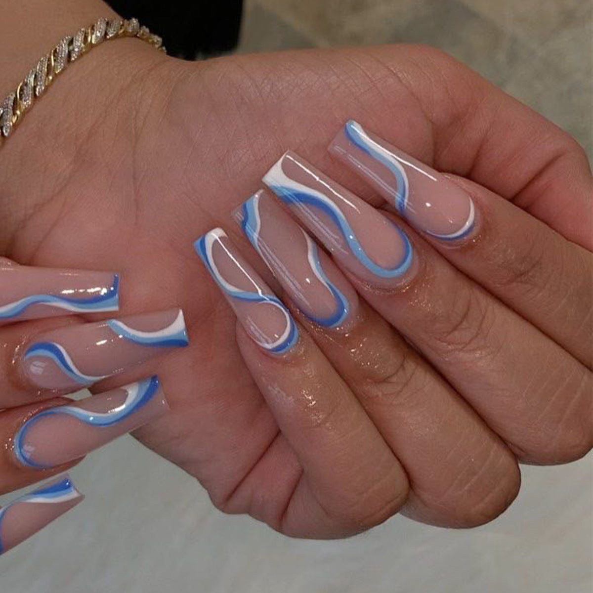Wearing Nails Finished  False Nails-6
