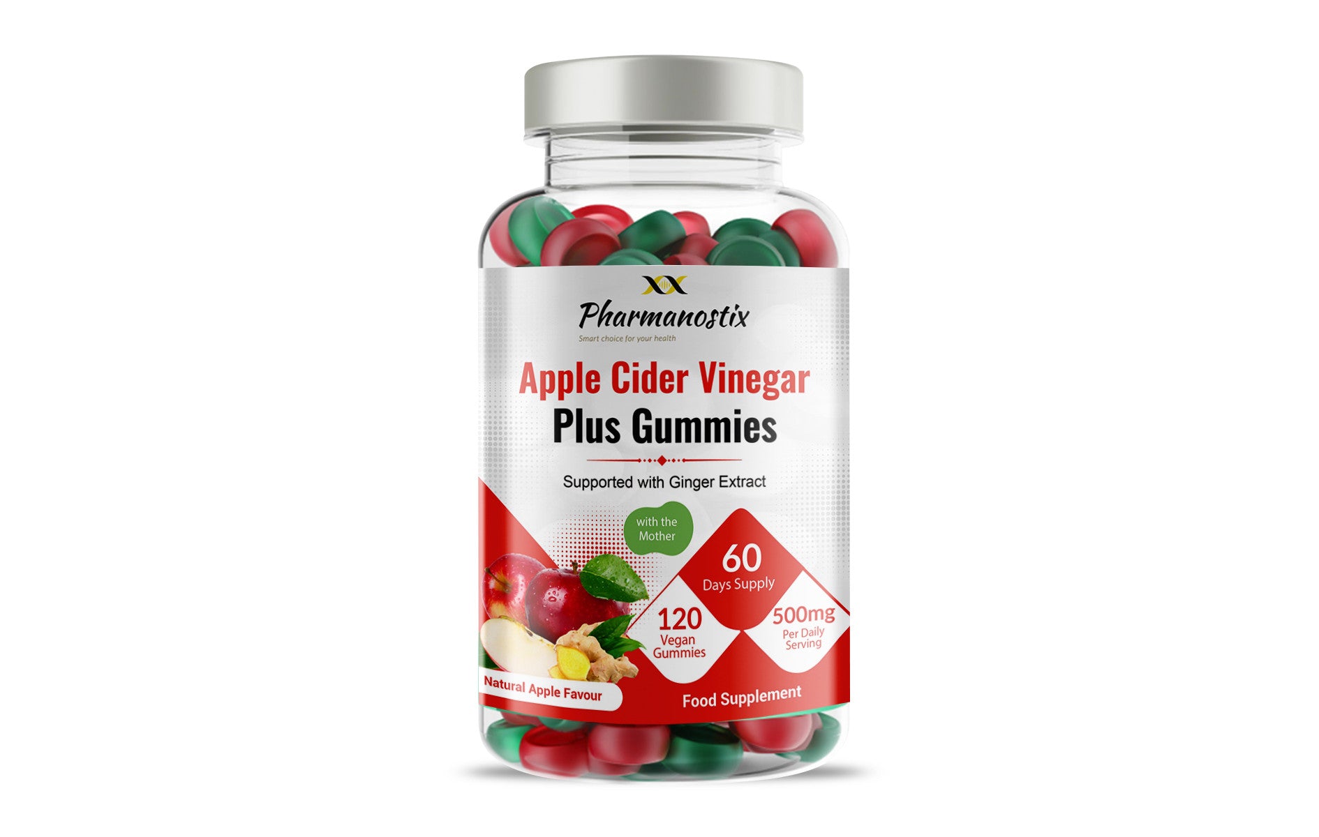Apple Cider Vinegar & Ginger Plus Gummies