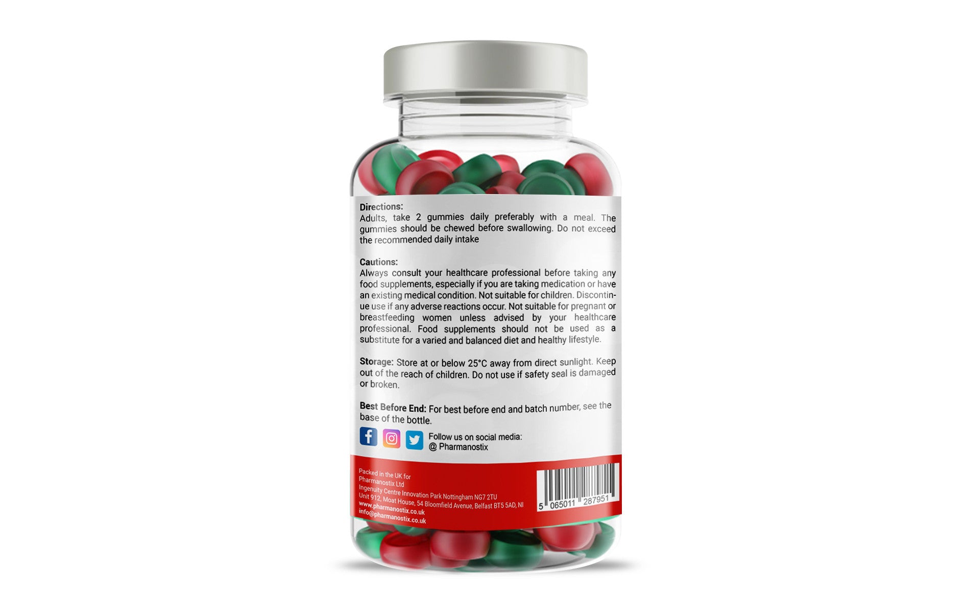 Apple Cider Vinegar & Ginger Plus Gummies