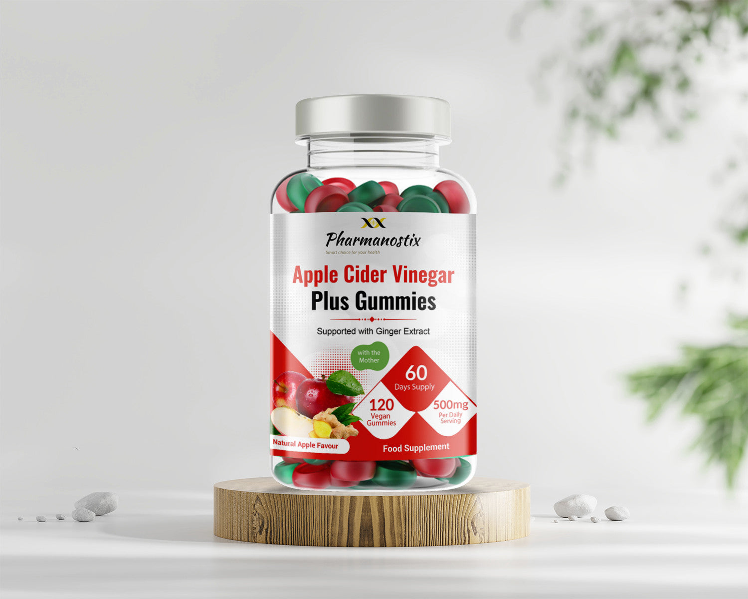 Apple Cider Vinegar & Ginger Plus Gummies