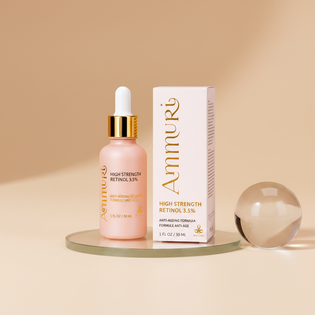 Retinol 3.5% Anti-Ageing Serum for Wrinkles & Skin Firming | Ammuri
